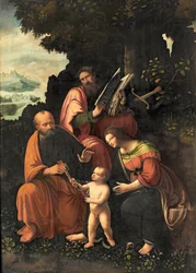 The Virgin and Child with SS. Peter and Paul